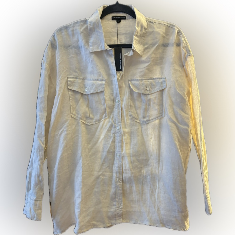 NWT - James Perse - Linen Shirt (2)